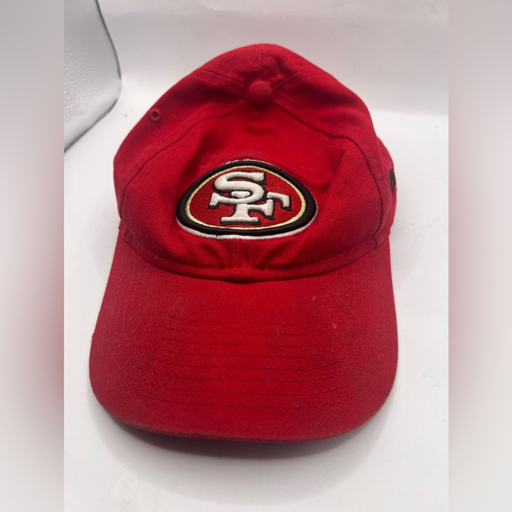 NFL Team Apparel San Francisco 49ers Youth Hat Cap Red Adjustable